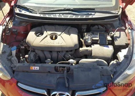 2013 Hyundai Elantra Limited z USA, uszkodzony, nr VIN KMHDH4AE7DU569479